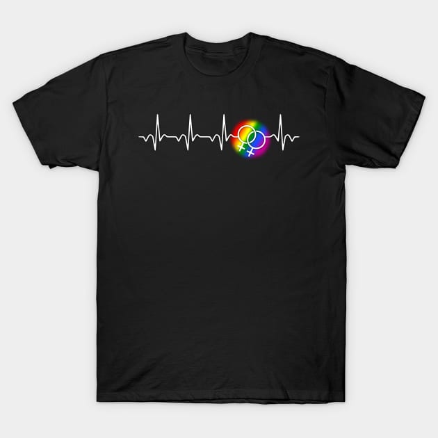 Gay pride T-Shirt by Andreeastore  